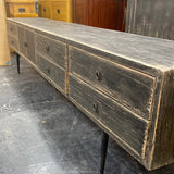 TV Unit XL Old Wood Rustic TV Cabinet