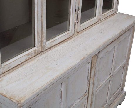 White Glass Cabinet